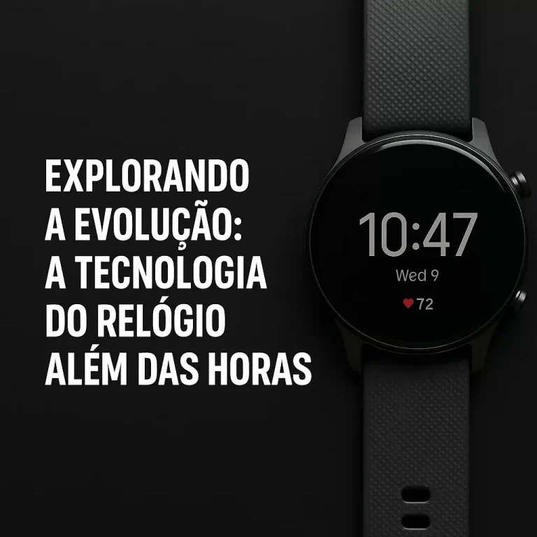 Explorando a Evolução: A Tecnologia do Relógio Além das Horas