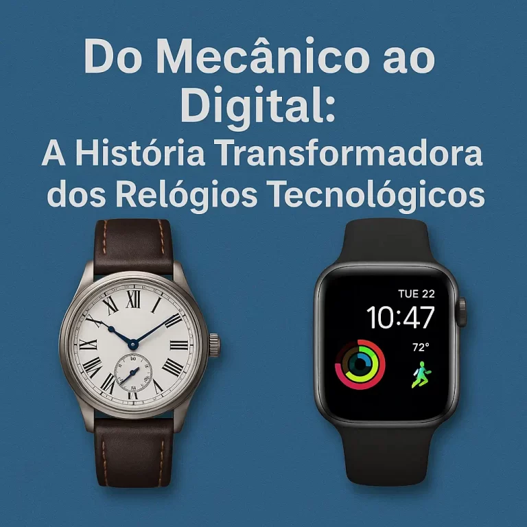 Do Mecânico ao Digital: A História Transformadora dos Relógios Tecnológicos