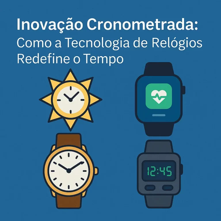 Inovação Cronometrada: Como a Tecnologia de Relógios Redefine o Tempo e Novos Pontos Digitais