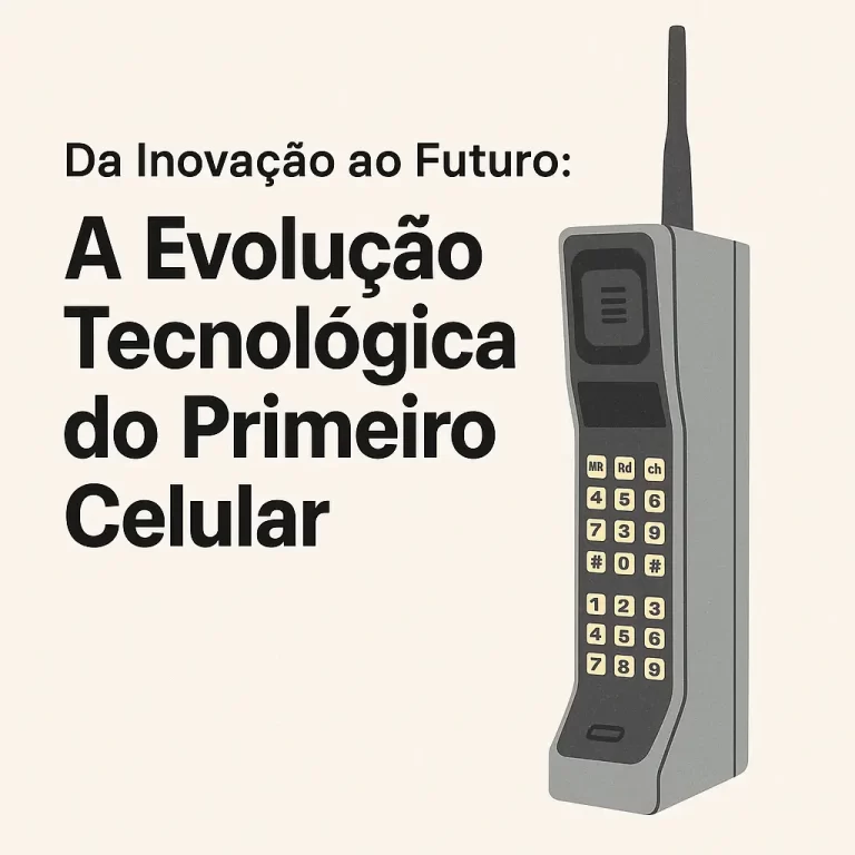 Da Inovação ao Futuro: A Evolução Tecnológica do Primeiro Celular