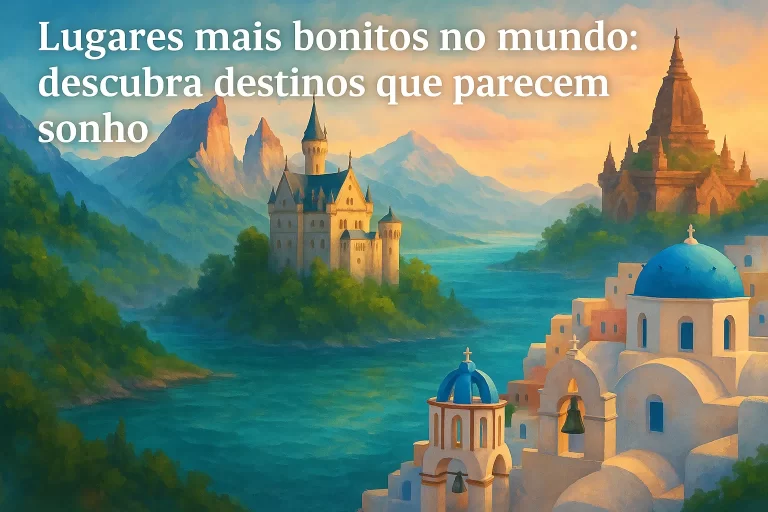 Lugares mais bonitos no mundo