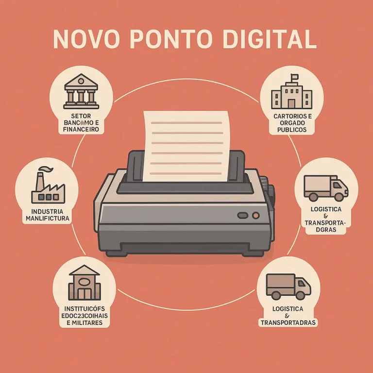 5 Setores Onde Impressoras Matriciais Ainda em Uso São Essenciais