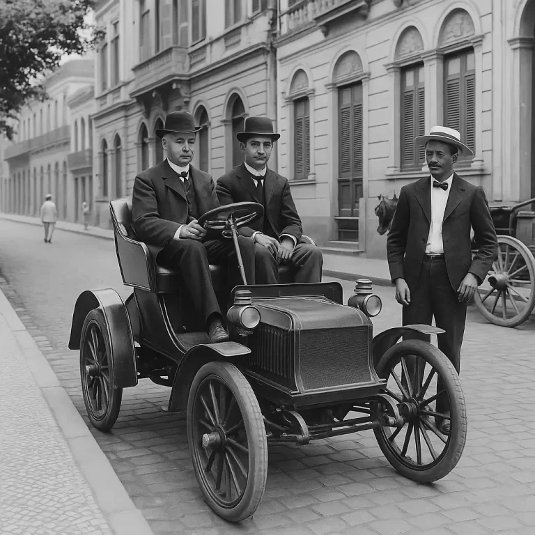 A história dos primeiros carros no Brasil